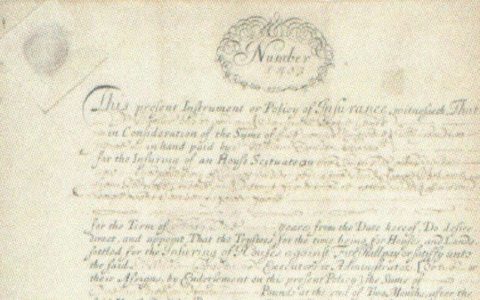 0215 | 世界第一家专营房屋火灾保险的机构