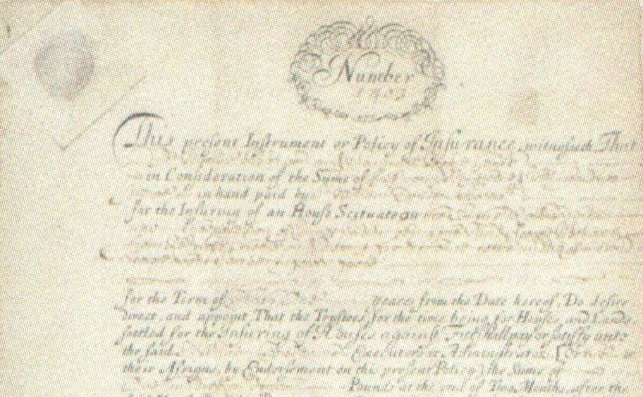 0215 | 世界第一家专营房屋火灾保险的机构