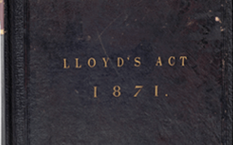 0602 | 《劳埃德法案》批准劳合社成为保险社团组织