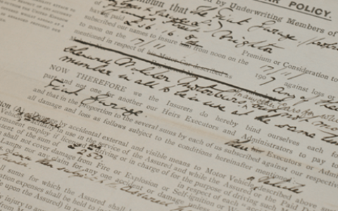 0725 | 世界第一张现代意义上的汽车保险单