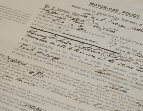 0725 | 世界第一张现代意义上的汽车保险单