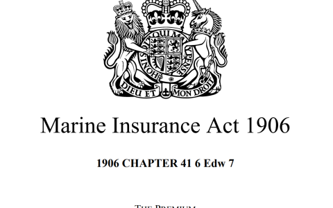 0728 | 英国1906年《海上保险法》