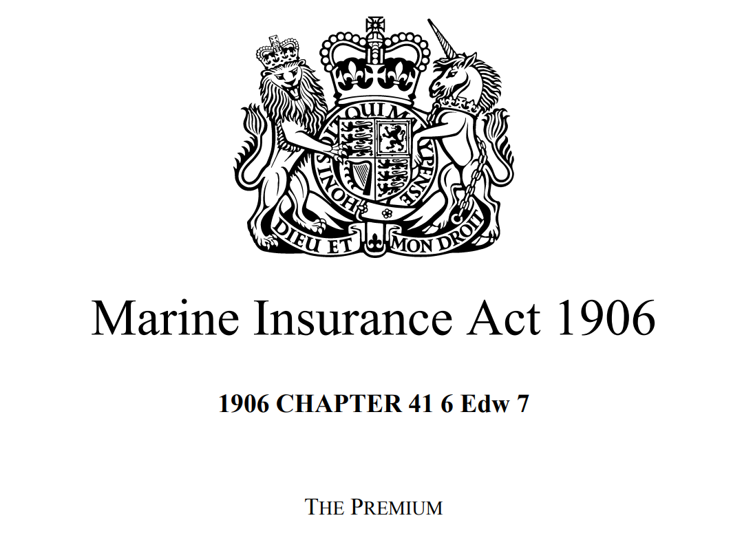 0728 | 英国1906年《海上保险法》