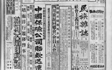 0316 | 1933年，汉口申新四厂发生大火赔款