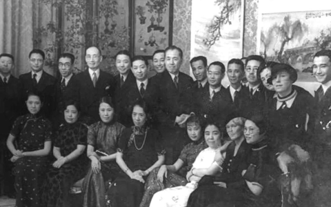0317 | 1935年，梅兰芳访问苏联的团体保险